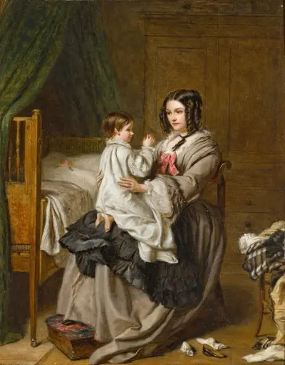 Čas jít spát (Večerní modlitba), William Powell Frith