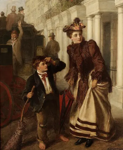 Smeták přechodů, 1893, William Powell Frith
