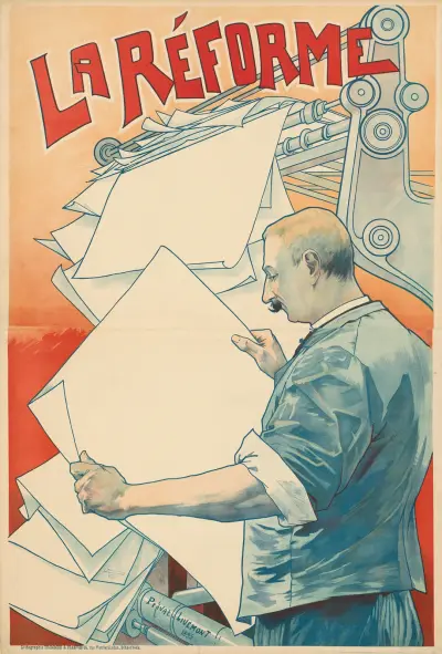 La Réforme av Henri Privat-Livemont
