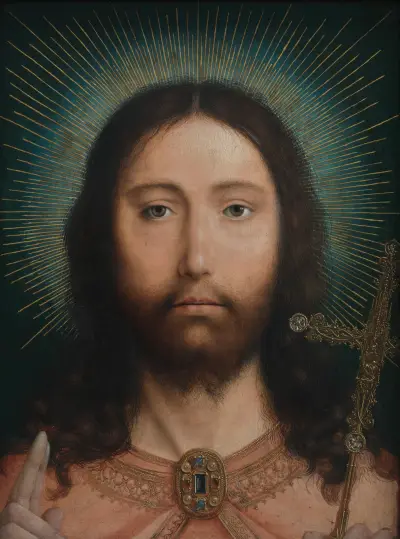 Christ Salvator Mundi av Quentin Massys