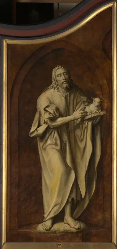Saint John the Baptist av Quentin Massys