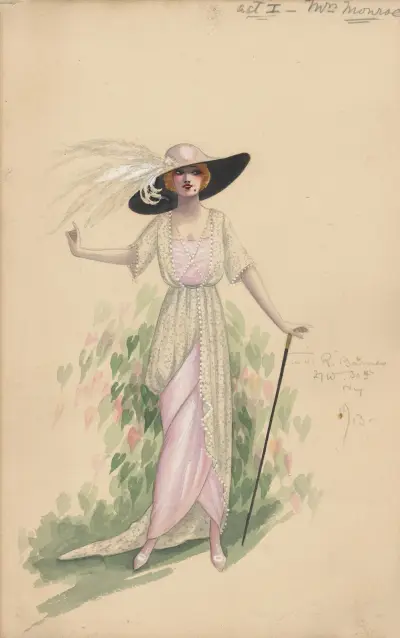 Act I-Mrs. Monroe von Will R. Barnes