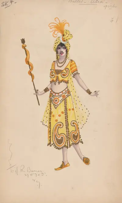 Ballet-Asia-Girls av Will R. Barnes