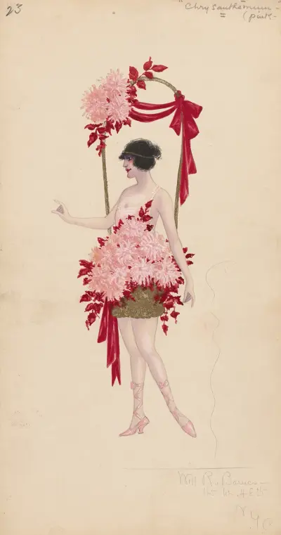 Krysantemum (rosa) av Will R. Barnes