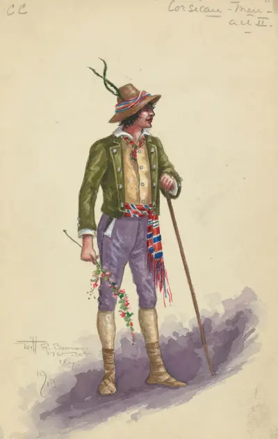 Corsican Men-Act II von Will R. Barnes