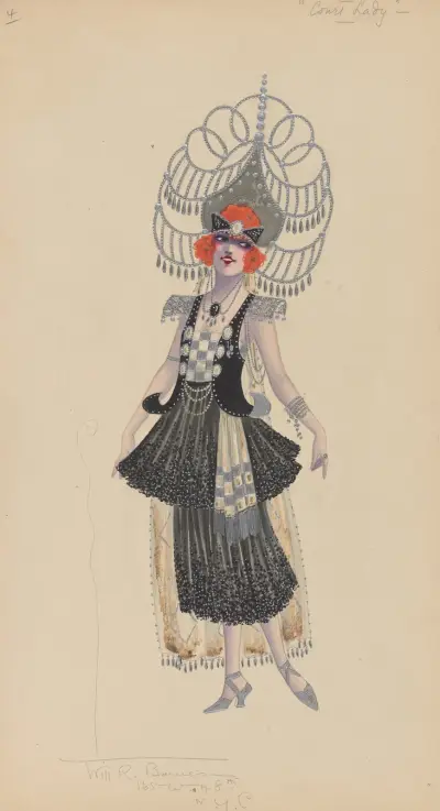 Court Lady von Will R. Barnes