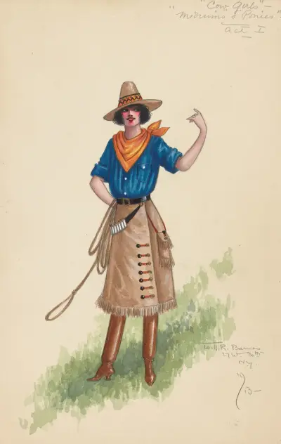 Cow Girls-Act I av Will R. Barnes