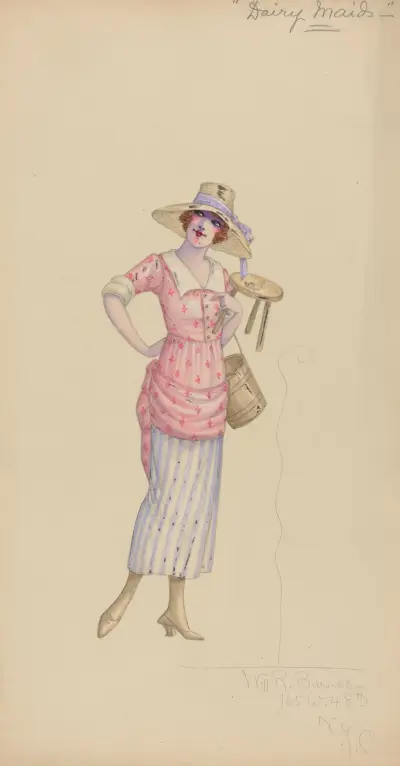 Dairy Maids av Will R. Barnes
