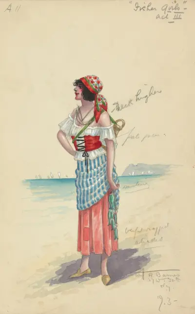 Fisher Girls-Act III av Will R. Barnes
