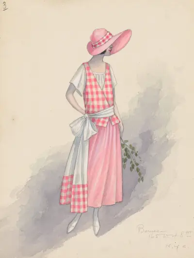 Gingham girl av Will R. Barnes