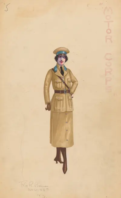 Motor Corps av Will R. Barnes