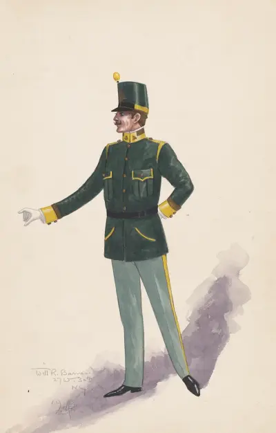 Officer costume von Will R. Barnes