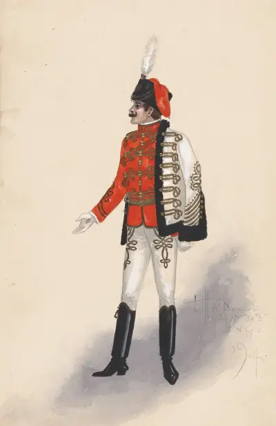 Officersdräkt av Will R. Barnes