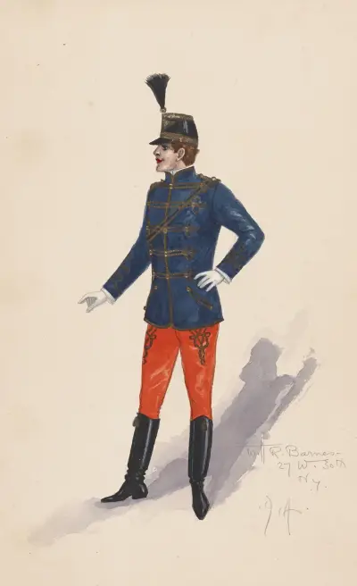 Officersdräkt av Will R. Barnes