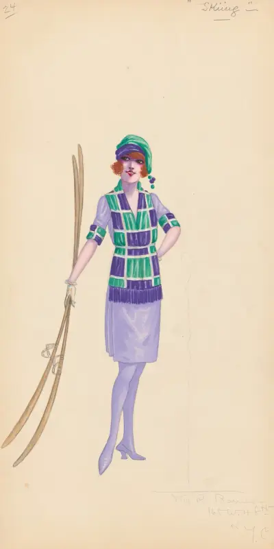 Skiing av Will R. Barnes