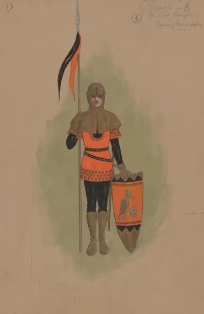 Squire for each Knight – Burning Mountain av Will R. Barnes