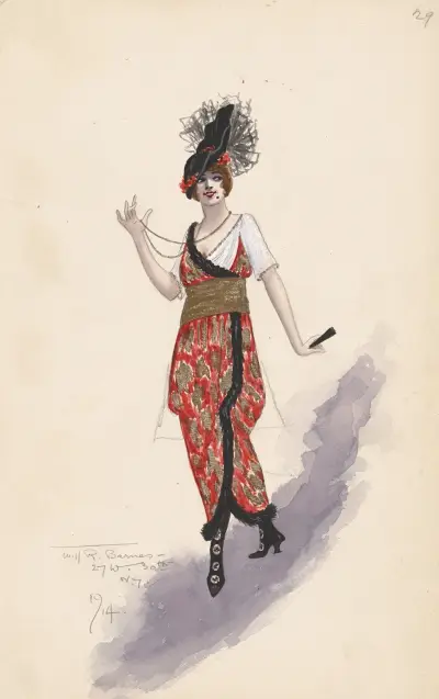 Tillie; Act I, av Will R. Barnes
