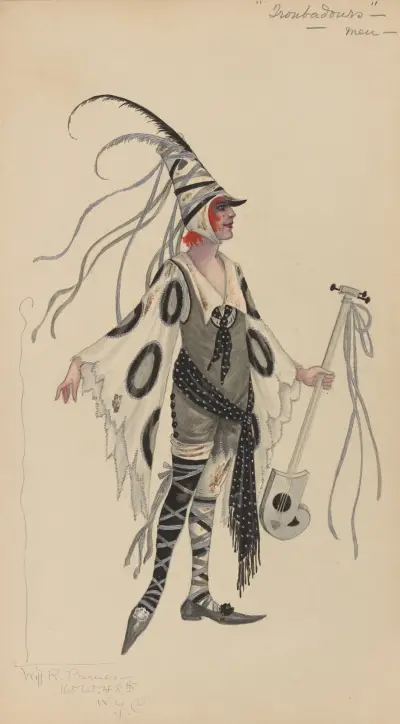 Troubadours-Men av Will R. Barnes