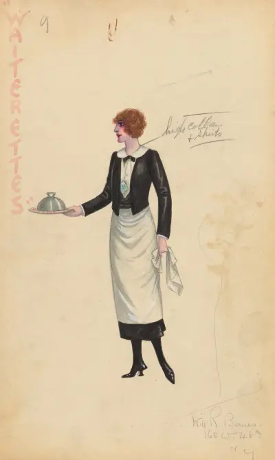 Waiterettes, av Will R. Barnes