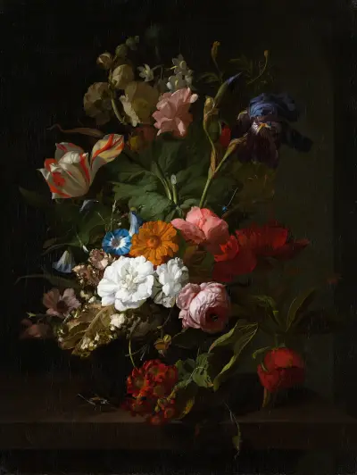 Vase with Flowers av Rachel Ruysch