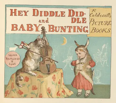 Hey Diddle Diddle and Baby Bunting Pl.1 av Randolph Caldecott