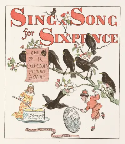 Sing a song for Sixpence Pl.1 av Randolph Caldecott