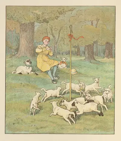 The Farmer’s Boy Pl.3 av Randolph Caldecott