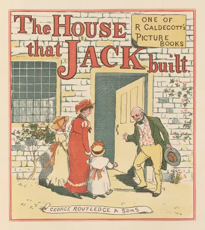The House that Jack Built Pl.1 av Randolph Caldecott