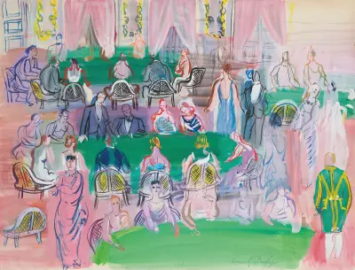 Baccarat av Raoul Dufy