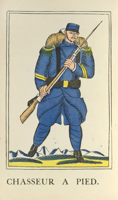 Fotsoldat av Raoul Dufy