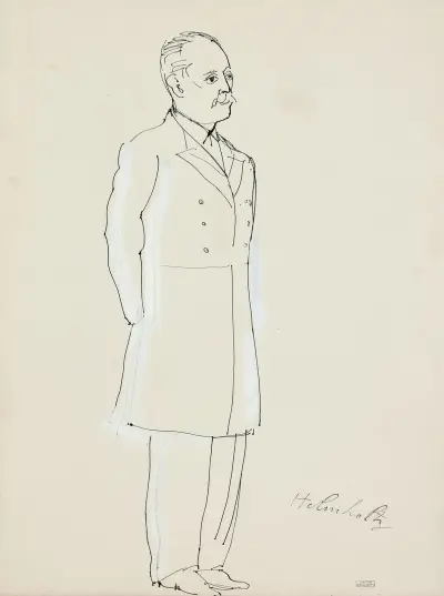 Hermann von Hermholtz, Etude pour La fée électricité av Raoul Dufy