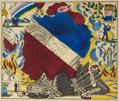 Slutet på det stora kriget av Raoul Dufy