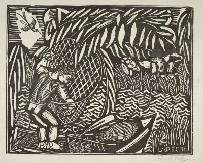 Fisket av Raoul Dufy