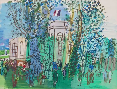 Vägningen i Deauville av Raoul Dufy