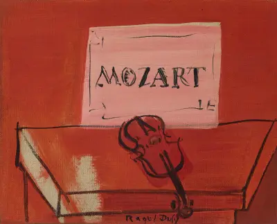 Le petit Mozart av Raoul Dufy