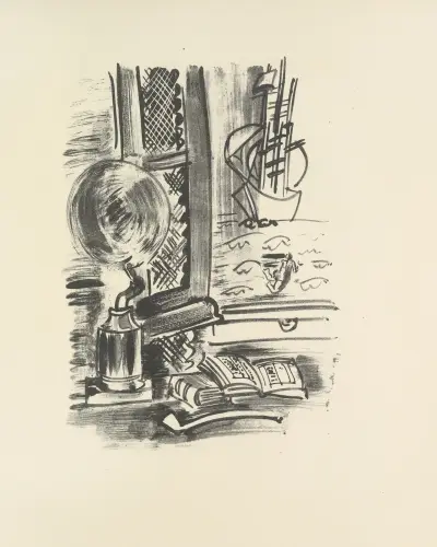 Den mördade poeten pl. 01 av Raoul Dufy