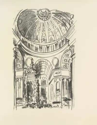 Den mördade poeten Pl.05 av Raoul Dufy