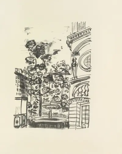 Den mördade poeten pl. 10 av Raoul Dufy