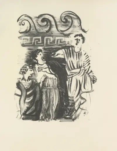 Den mördade poeten pl. 11 av Raoul Dufy
