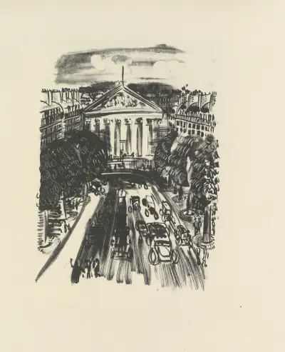 Den mördade poeten pl. 14 av Raoul Dufy