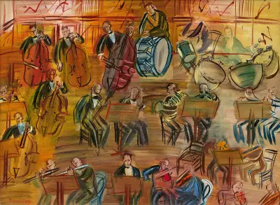 Orkestern av Raoul Dufy