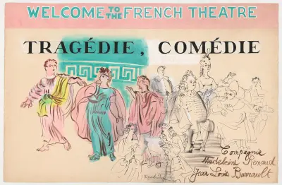 Tragédie-Comédie av Raoul Dufy