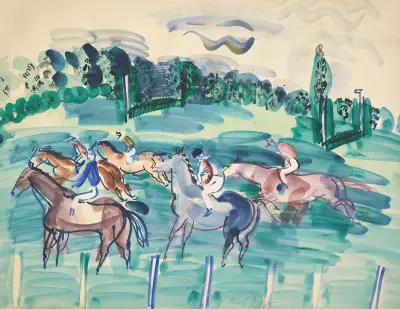 Mot avfärd av Raoul Dufy