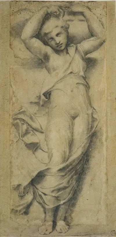Caryatid av Raphael