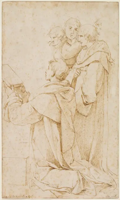 Die Übergabe der Dekretalen av Raphael