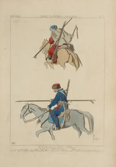 Cosaques 1794 av Raphaël Jacquemin