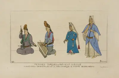 Femmes Turques du XVe-XVIe siècle. Miniatures orientales de la Bibliothèque de Parme, Raphaël Jacquemin