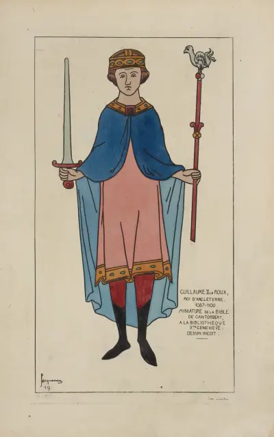 Vilém II. Ryšavý, anglický král, 1087–1100, Raphaël Jacquemin