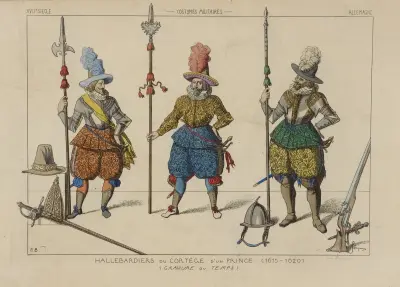 Halberdýři z princova průvodu (1615–1620), Raphaël Jacquemin