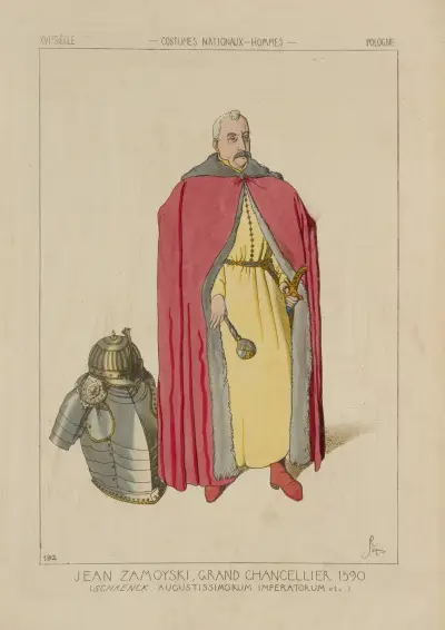 Jean Zamoyski, Großkanzler 1590 von Raphaël Jacquemin